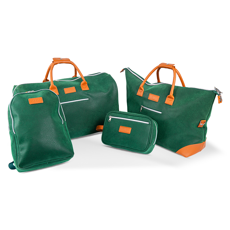 Mála Tote Taistil Préimh Iomlán Unisex Green
